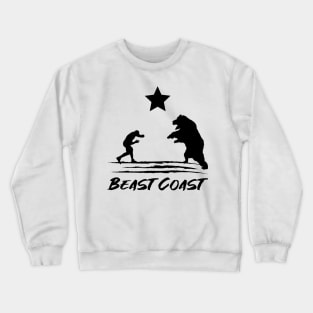 Beast Coast California Republic Bear Crewneck Sweatshirt